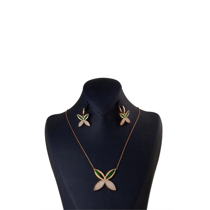 نیم ست سنگ و صدف کد 415