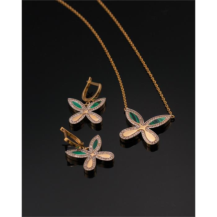 نیم ست پروانه کد 417